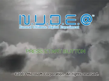 N U D E @ Natural Ultimate Digital Experiment (Japan) screen shot title